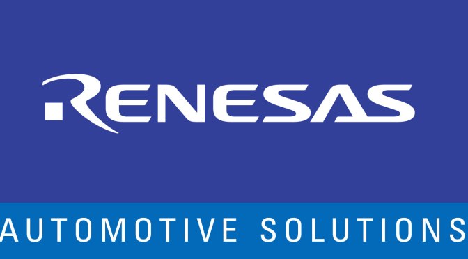 Watch Renesas Autonomous Driving at CES – Live Jan 5-8, 2017